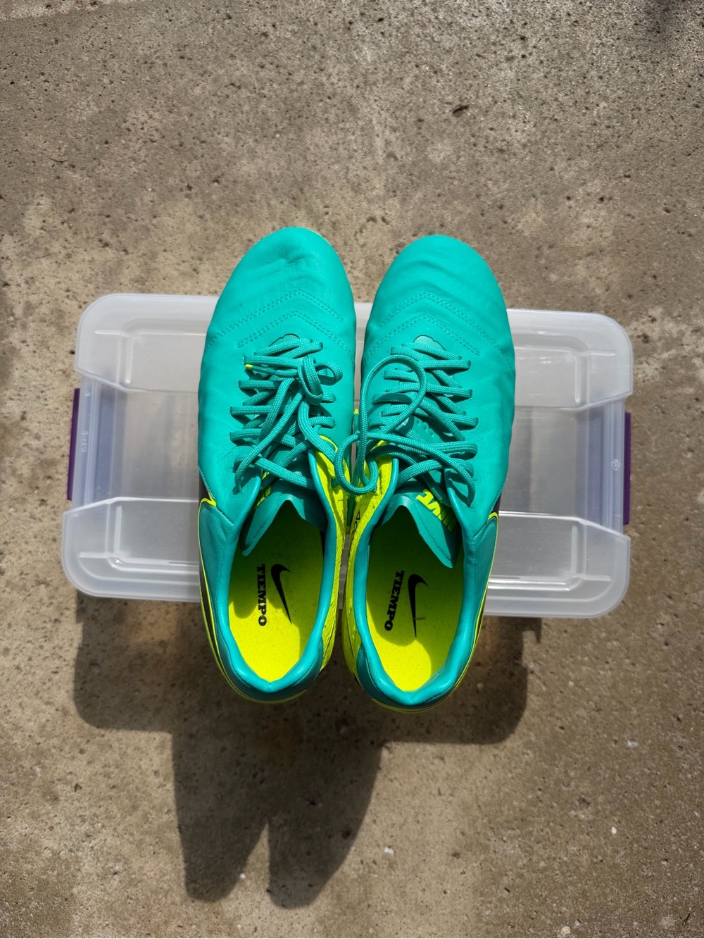 Nike Tiempo Legend 6 FG 'Clear Jade Volt' 819177-307